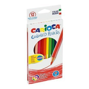 Kredki ołówkowe 12 kolorów Carioca