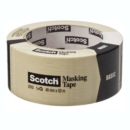 Taśma maskująca Scotch Basic 48x50m