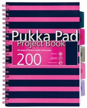 Kołozeszyt A4 w kratkę 200 stron Pukka Pad Project Book Navy