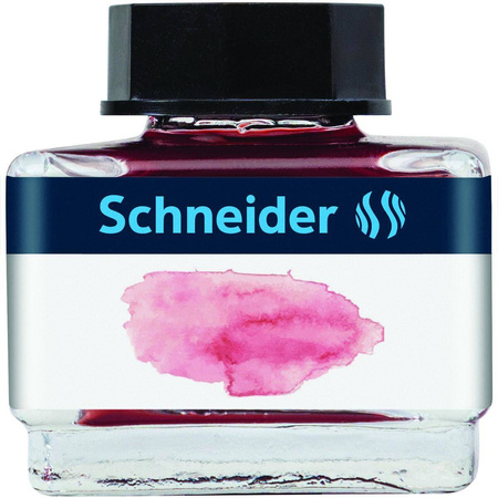 Atrament do pióra Schneider 15ml różowy ciemny