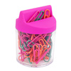 Kolorowe spinacze 28mm neonowe Memobe a`100