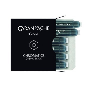 Naboje do pióra Caran d`Ache Chromatics czarny