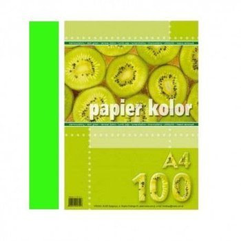 Papier ksero Kreska A4 160g fluo zielony