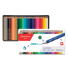Kredki Caran d`Ache Fancolor 40 kolorów metalowe opakowanie