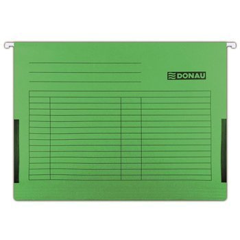 Teczka zawieszkowa Donau A4 z boczkami  zielony