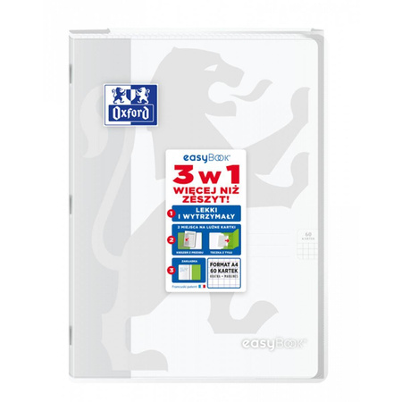 Zeszyt Oxford Easybook A4 w kratkę 60 kartek