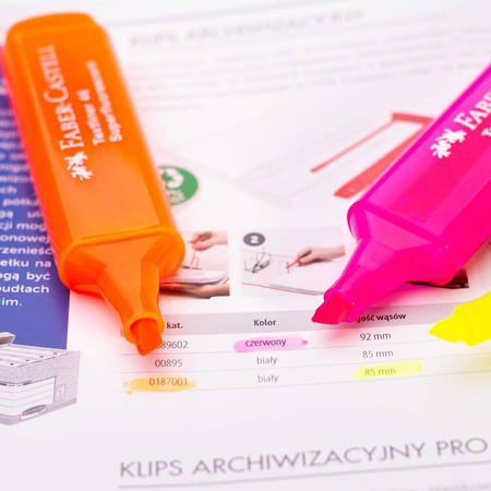 Zakreślacze Faber Castell Textliner 1546 8 sztuk