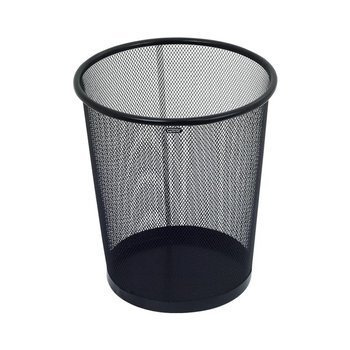 Kosz biurowy metalowy 12l GR-020 Grand czarny