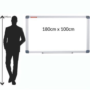 Tablica magnetyczna 180x100 cm Classic Memobe