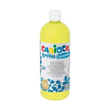 Farba tempera Carioca 1000ml cytrynowa