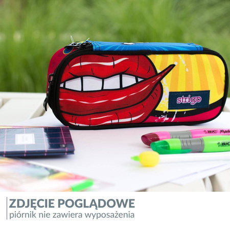 Piórnik saszetka Strigo Comic PCD1