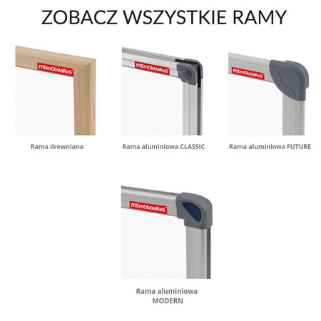 Tablica magnetyczna 150x120 cm Modern Memoboards