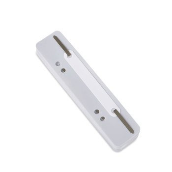 Wąsy skoroszytowe Donau z metalową blaszką - 25 sztuk szary