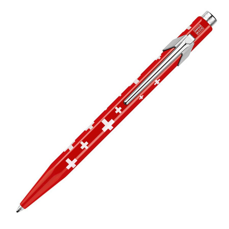 Długopis automatyczny Caran d`Ache 849 Swiss Flag M