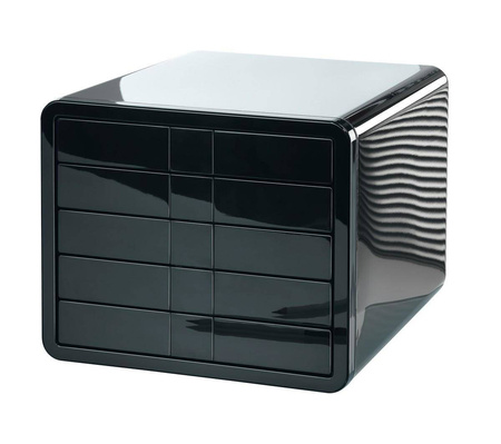 Zestaw 5 szufladek Han iBox  czarny