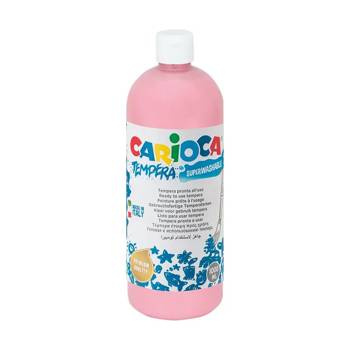 Farba tempera Carioca 1000ml różowa