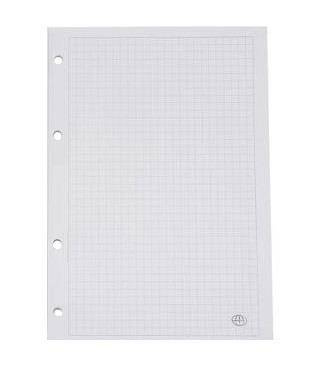 Wkład do segregatora Interdruk A4 100 kartek kratka biały