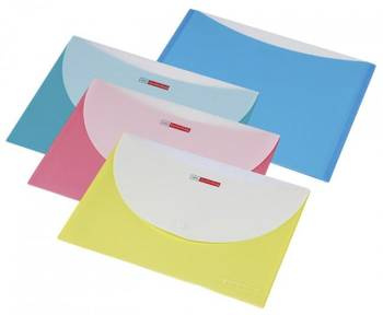 Koperta Panta Plast A4 2 kieszenie plastikowa  zielony