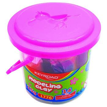 Modelina Keyroad z foremkami i wałkiem 10 sztuk