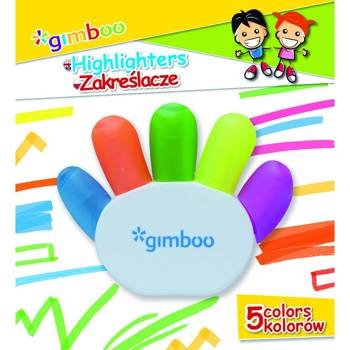 Zakreślacz w kształcie rączki Gimboo