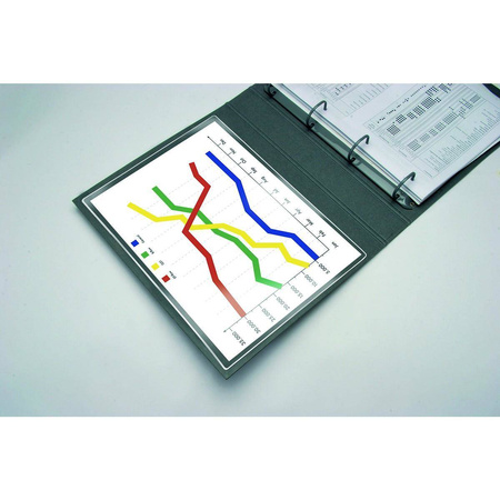 Kieszeń samoprzylepna Q-Connect A4 220x305mm - 5 sztuk