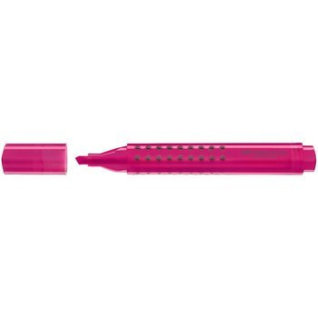 Zakreślacz Faber Castell Grip różowy