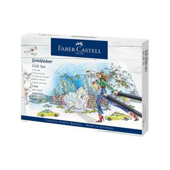 Zestaw prezentowy Faber Castell Goldfaber 21 elementów