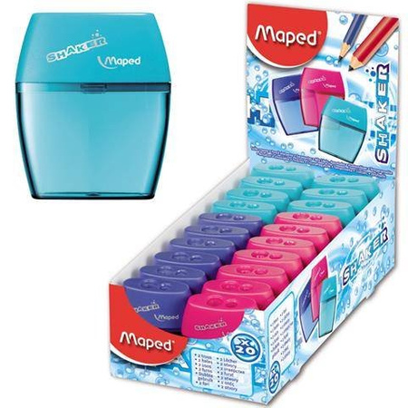 Temperówka z pojemnikiem podwójna Maped Shaker