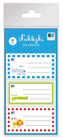 Naklejki na zeszyt BB Kids