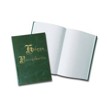 Księga pamiątkowa Warta A4 zielony