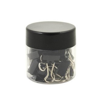 Klipsy biurowe 19mm słoiczek Victory Office a`50