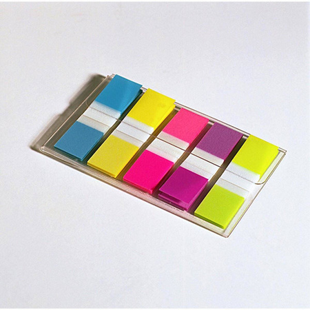 Zakładki indeksujące Post-it 3M 5x20 kartek 12x43mm