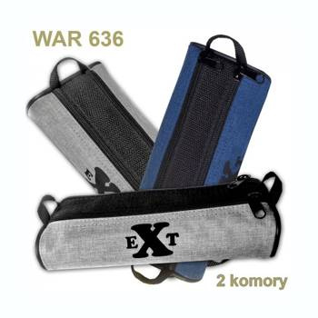 Piórnik saszetka dwukomorowy 636 Ext