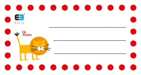 Naklejki na zeszyt BB Kids