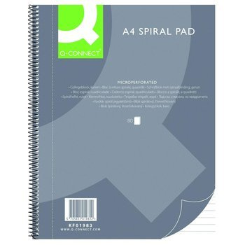 Kołonotatnik A4 80 kartek linia Q-Connect
