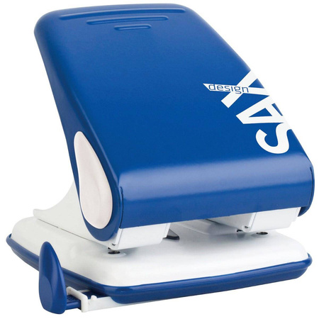 Dziurkacz Sax 518 (40 kartek) niebieski