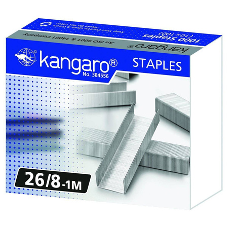 Zszywki 26/8 Kangaro