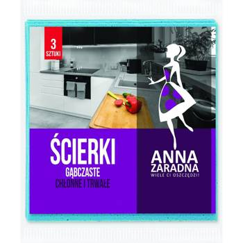 Ścierki gąbczaste Anna Zaradna