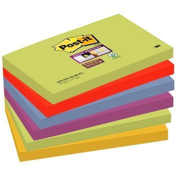 Karteczki samoprzylepne 127x76mm Post-it Super Sticky paleta marrakesz