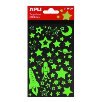 Naklejki Apli Stars świecące w nocy