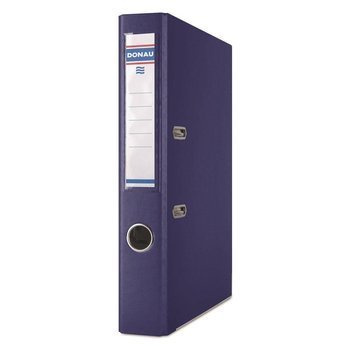 Segregator A4 wąski 50mm z szyną Donau Premium granatowy