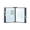 Naścienny system prezentacyjny Sterifold A4 + 10 paneli prezentacyjnych czarnych