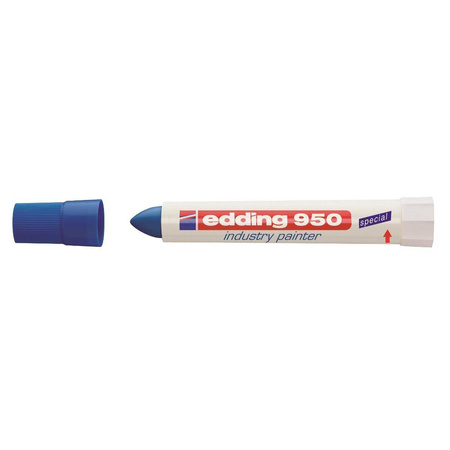 Marker przemysłowy Edding farba w paście 10mm niebieski