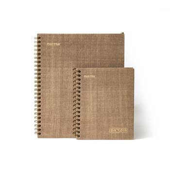 Kołonotatnik 15x24cm 80 kartek linia Mintra Econil