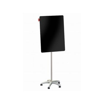 Flipchart mobilny szklany Memobe 70x100x220cm czarny