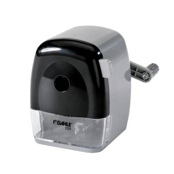 Temperówka na korbkę Dahle z blokadą 8mm szaro czarna