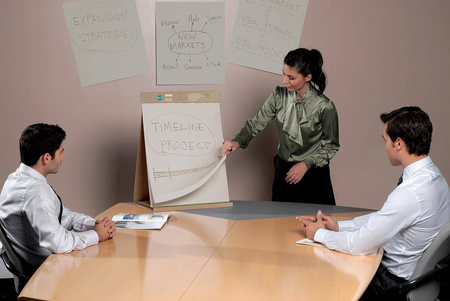 Flipchart Bi-Office blok samoprzylepny