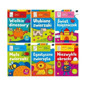 Malowanka A4 16 z naklejkami Zabawy Artystyczne