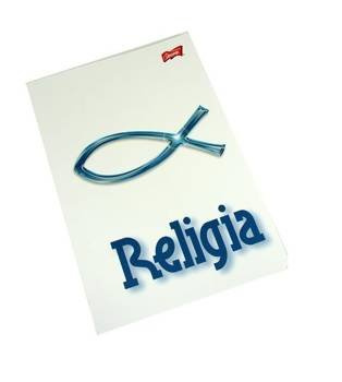 Zeszyt Unipap A5 60 kartek laminowany religia