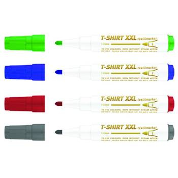 Marker tekstylny Ico XXL 4 kolory